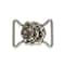 Dritz® Antique Silver Fashion Buckle with Rose Design